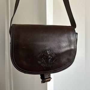 Frye leather crossbody bag